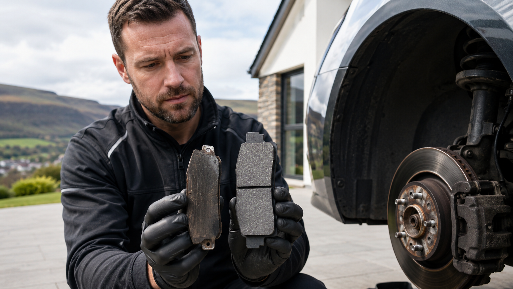 Brake pad replacement and inspection